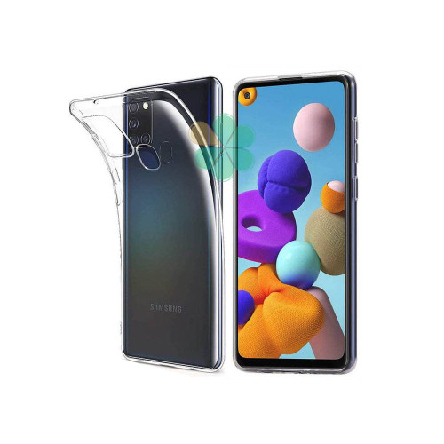 قاب گوشی ژله ای بی رنگ شفاف سامسونگ A21s