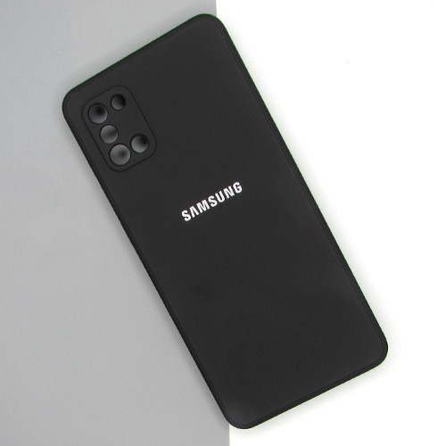 قاب سیلیکونی پاک کنی اورجینال Samsung Galaxy A31 - مشکی (پک دار)
