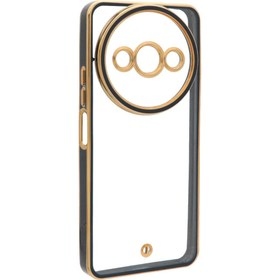 قاب شیائومی  شفاف محافظ لنزدار دوررنگی Space - مدل گوشی  شیائومی redmi A3