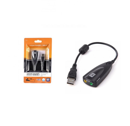 کارت صدای 7.1 کاناله USB اکسترنال 5Hv2