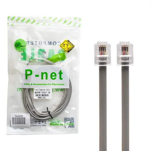 کابل تلفن شرکت پینت (P-Net) 2 متری
