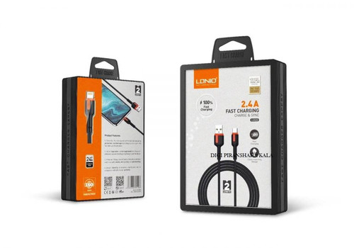 کابل شارژ دو متری تایپ سی شرکت الدینیو مدل Ls532