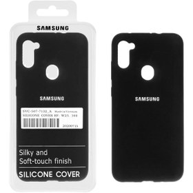 قاب سیلیکونی اورجینال سامسونگ Samsung A11 - مشکی