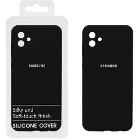 قاب سیلیکونی اورجینال سامسونگ  Samsung A04 - مشکی