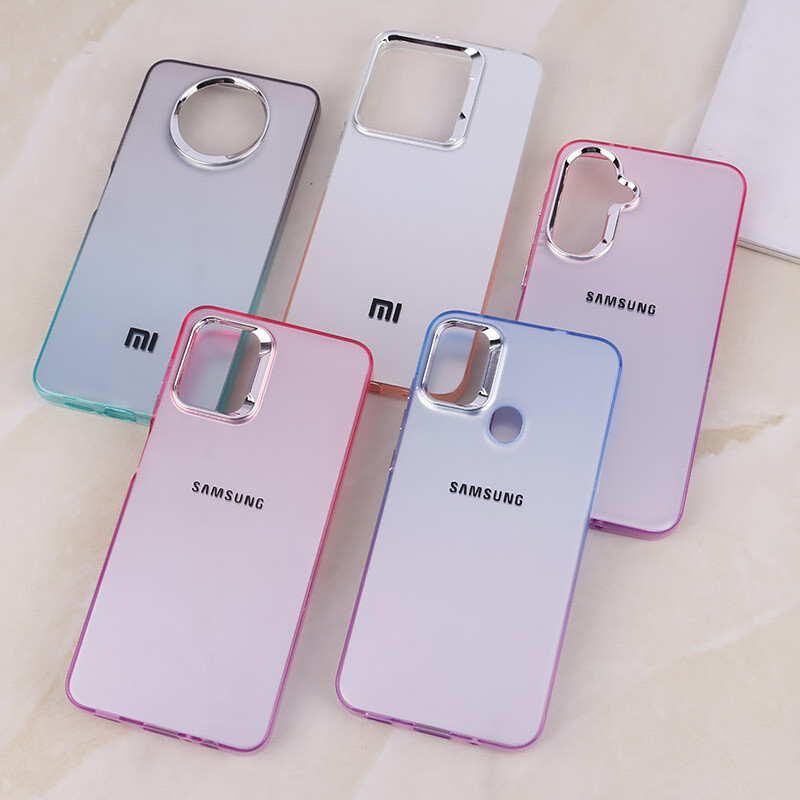 قاب  دو رنگ دور محافظ متال مناسب سامسونگ A22 4g