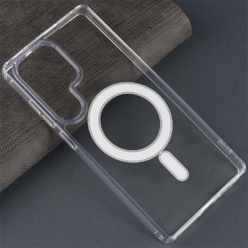 قاب شفاف ضد ضربه مگ سیف Clear Case Magnetic سامسونگ Galaxy S23 Ultra