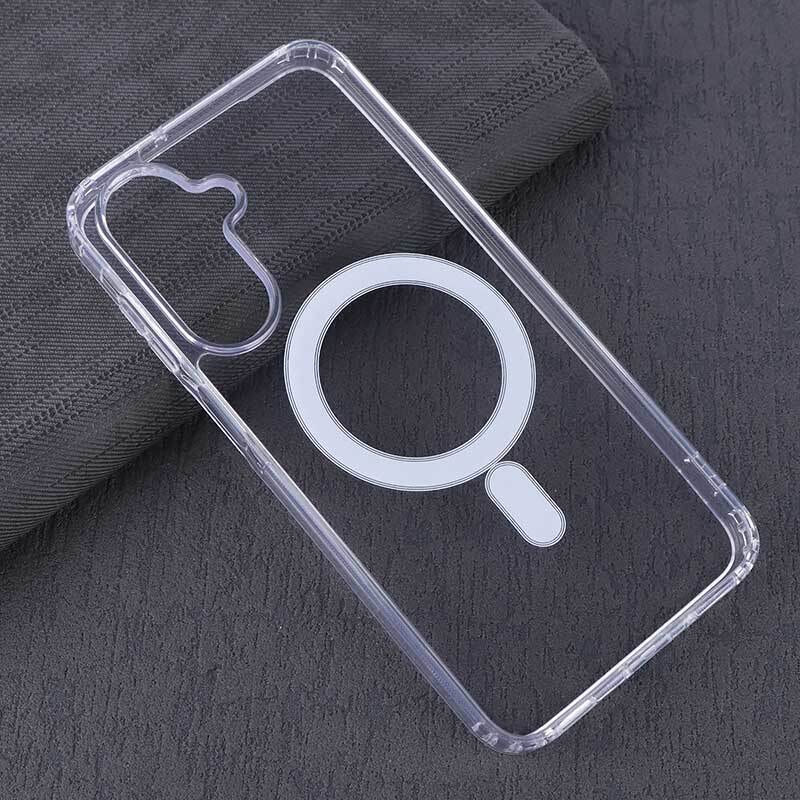 قاب شفاف ضد ضربه مگ سیف Clear Case Magnetic سامسونگ Galaxy A14 4G / A14 5G