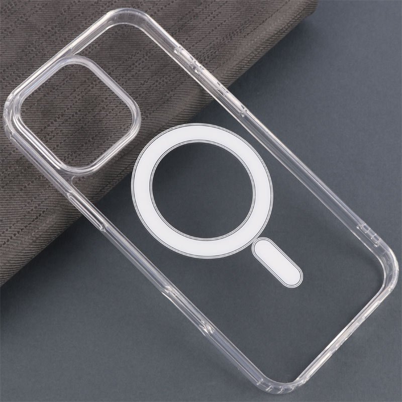 قاب شفاف ضد ضربه Clear Case Magnetic مگ سیف iPhone 14 Pro Max