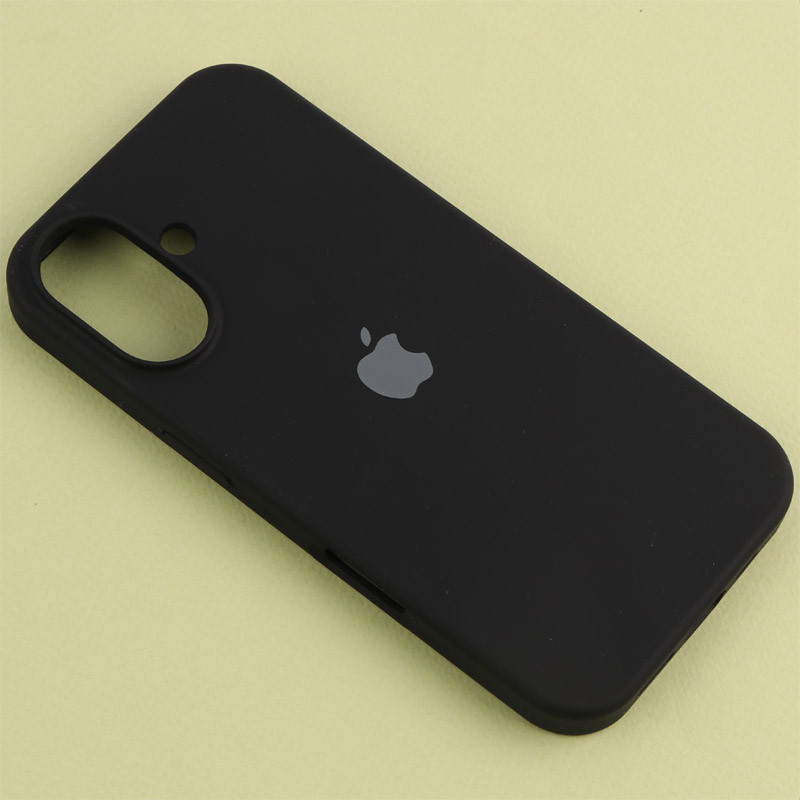 قاب سیلیکونی اصلی Apple iPhone XS Max - مشکی