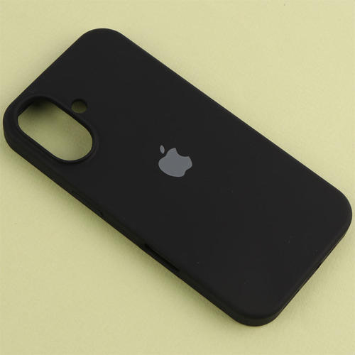 قاب سیلیکونی اصلی Apple iPhone XS Max - مشکی