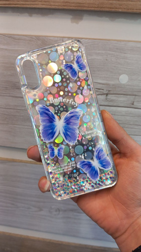 قاب فانتزی دخترانه آکواریومی هولوگرامی شاینی مناسب شیائومی Xiaomi Redmi 9A