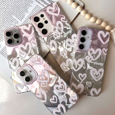 قاب فانتزی دخترانه قلبی Lucky Heart مناسب آیفون سامسونگ شیائومی iPhone 16 Pro Max iPhone 16 Pro Samsung A26 Sams...