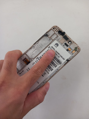 تاچ ال سی دی روکار و اورجینال همراه با فرم گوشی موبایل هواوی HUAWEI Y5 II / Y5 2 اورجینال طلایی مدل فنی گوشی cun-u29
