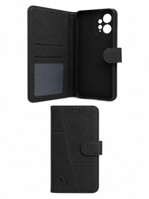 کیف کتابی کلاسوری چرمی مگنتی محافظ لنزدار شیائومی redmi13 4g