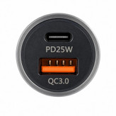 خرید عمده پک 5 تایی شارژر فندکی 43 وات دو پورت pd و usb نکسلون مدل NX-225